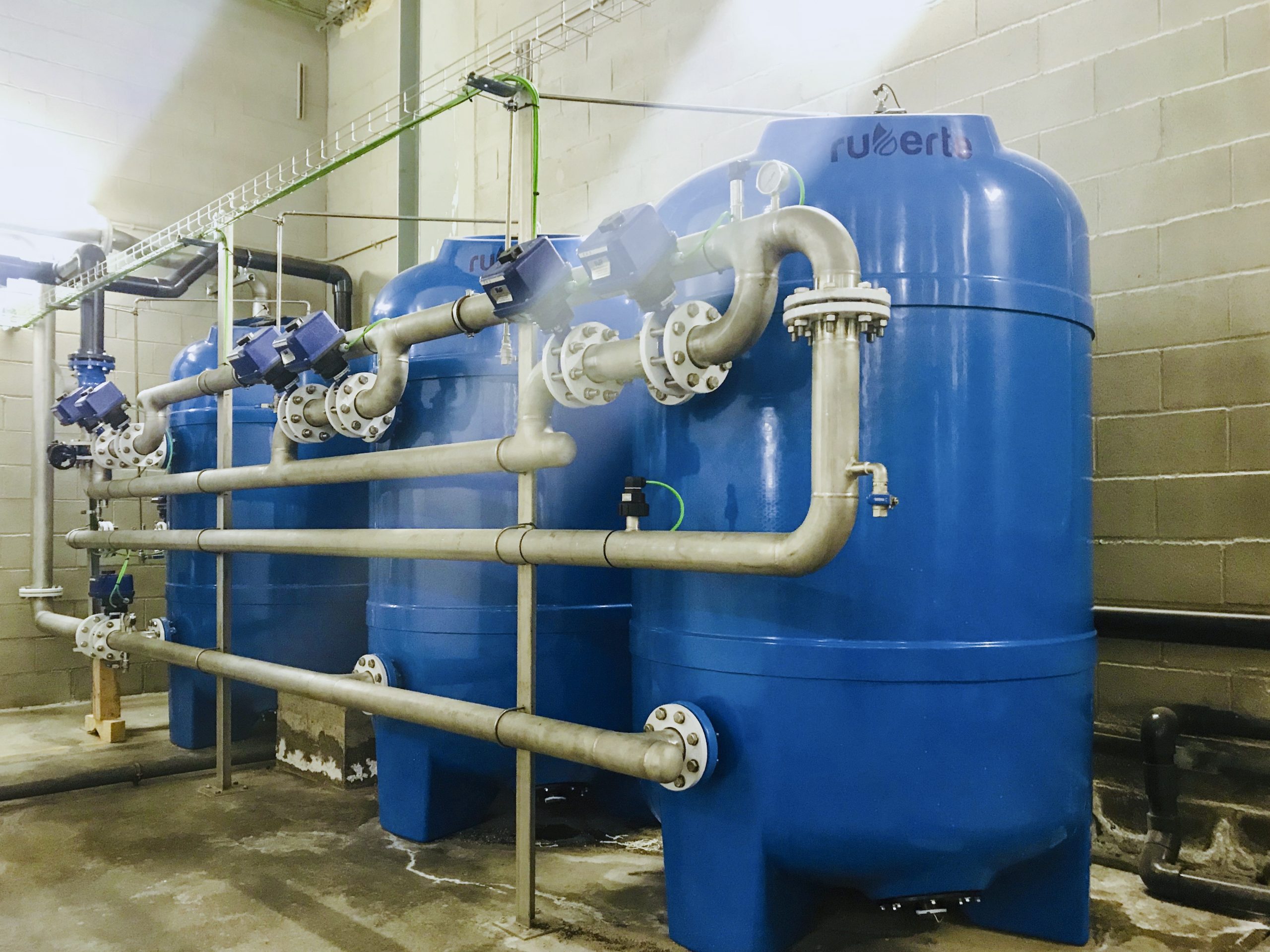 Filtración con carbón activo