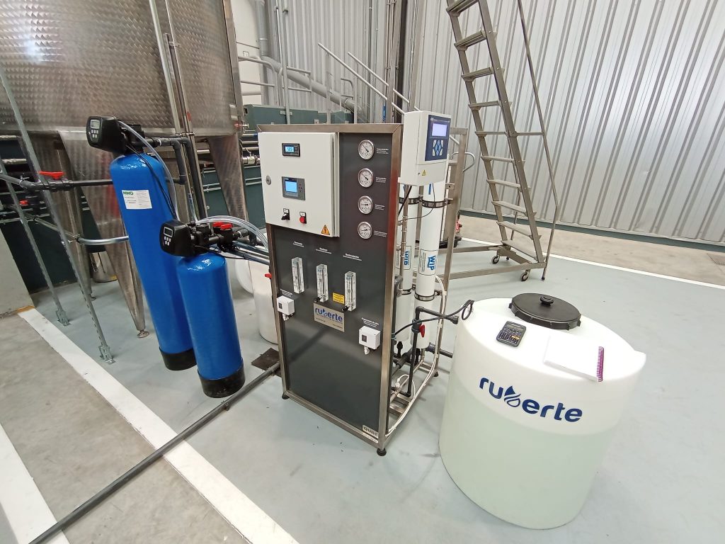 Ósmosis inversa para una industria de cosmética