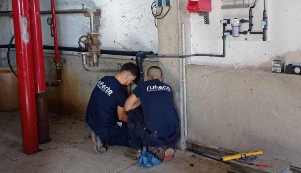 mantenimiento correctivo sistemas de tratamiento de agua