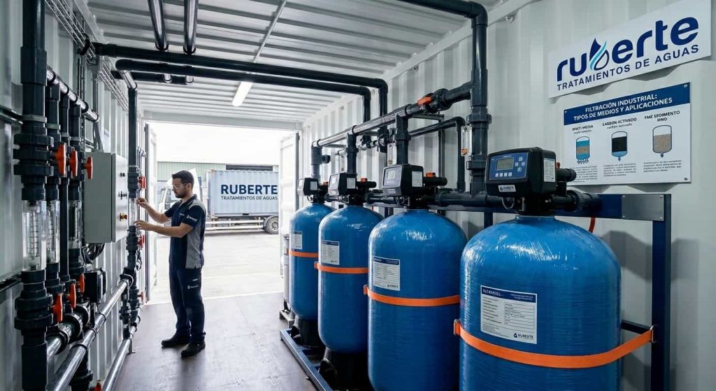 Tipos de filtración industrial cuál elegir según el agua