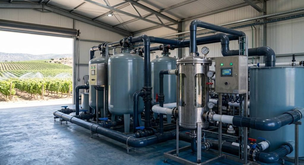 Tratamiento del agua de riego