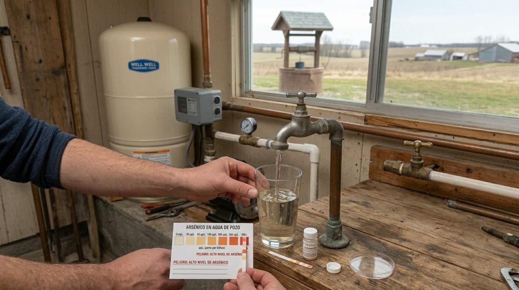 arsenico en agua de pozo
