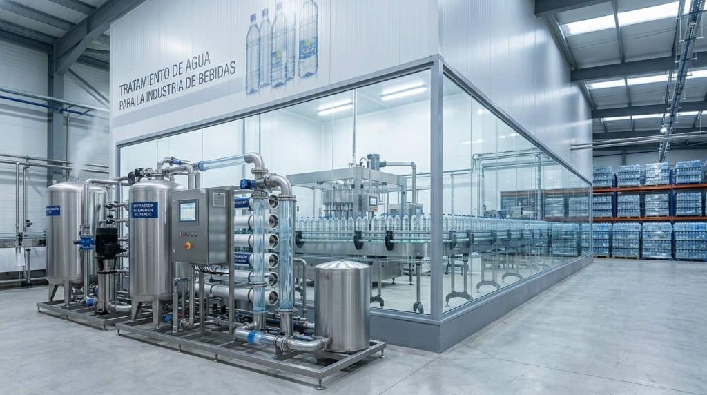 tratamiento de agua para la industria de bebidas